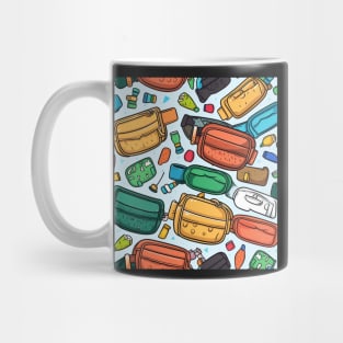 Fanny Pack Belt Bag Athletic Trainer Seamless Pattern Mug